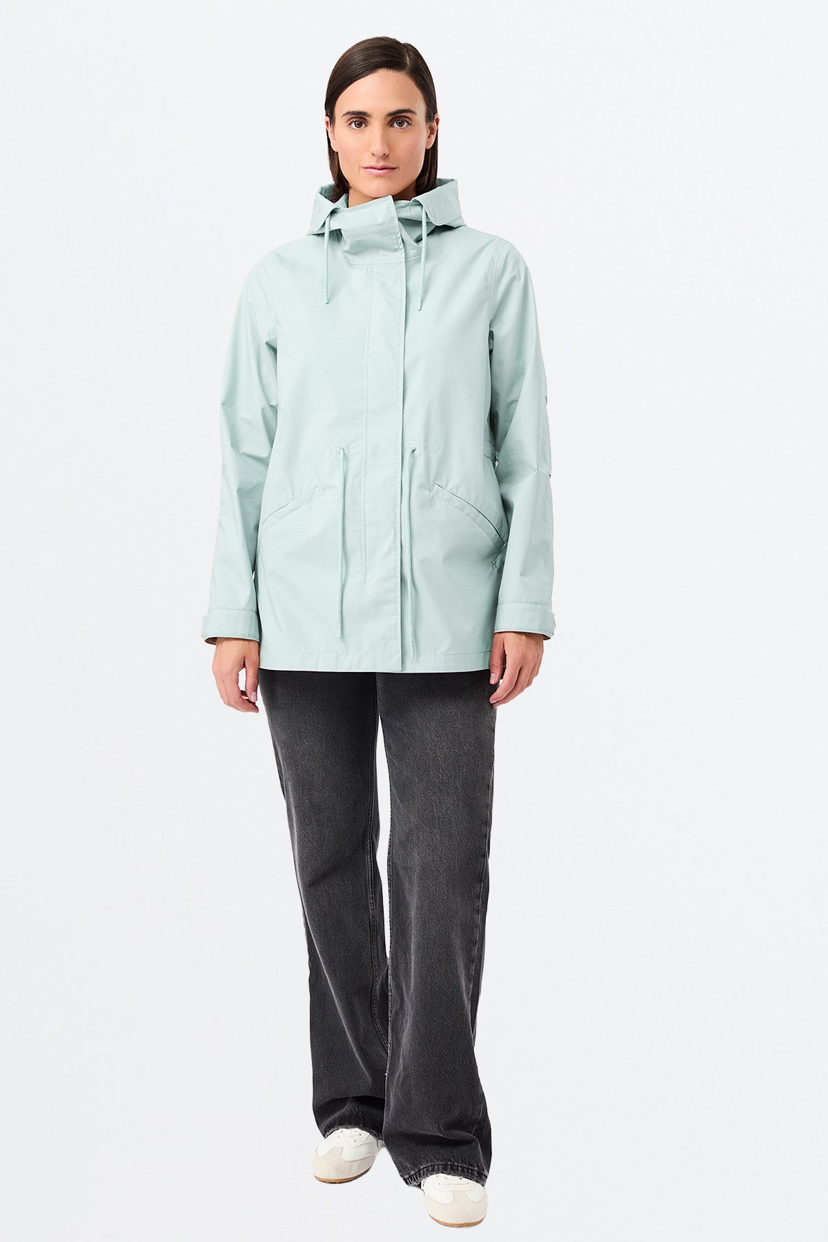 LangerChen Short Rain Parka
