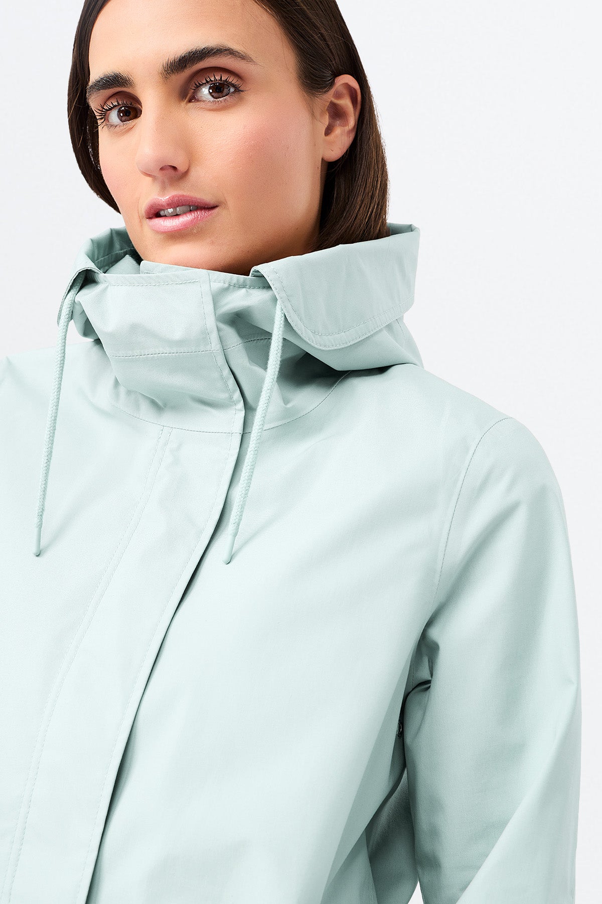 LangerChen Short Rain Parka
