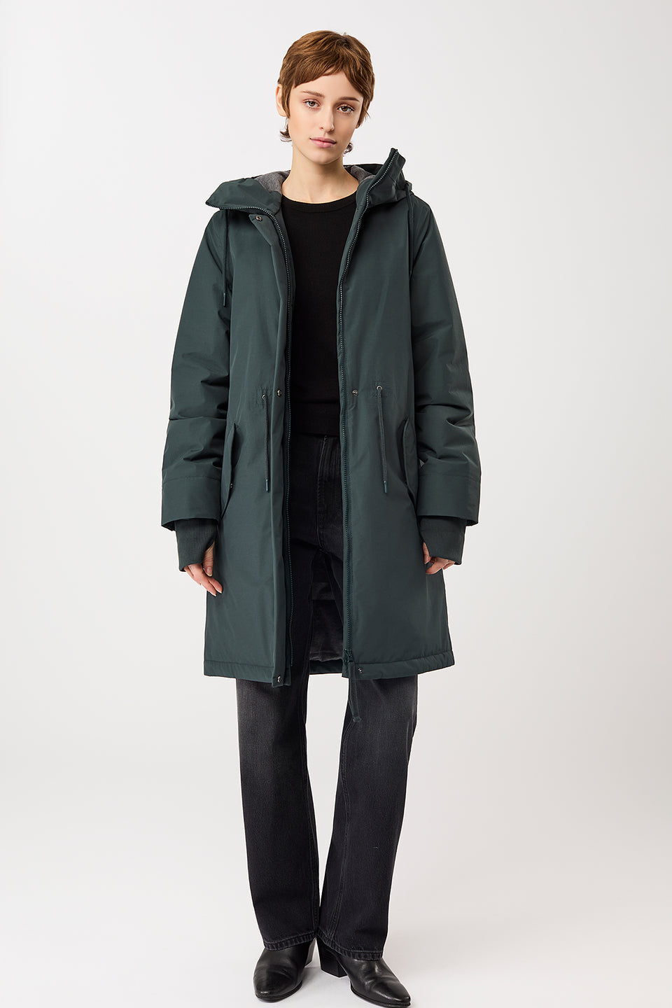 LangerChen Parka Loosely Cut And Padded