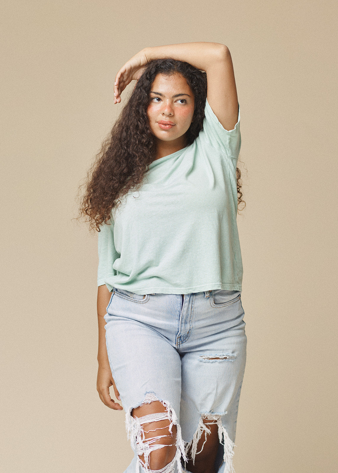 Jungmaven Silverlake Cropped Tee