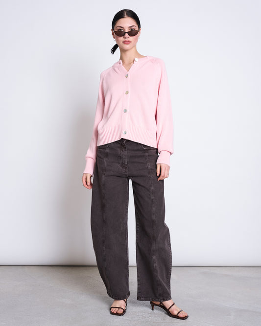 Jan ’n June Relaxed Crewneck Cardigan Sivia