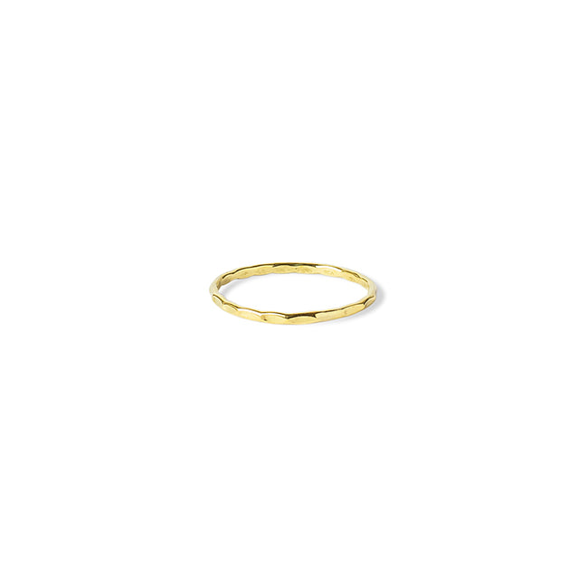Ting Goods Hammered Thin Band Ring