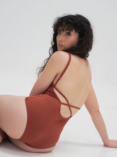 The Nude Label Cross-Back Swimsuit