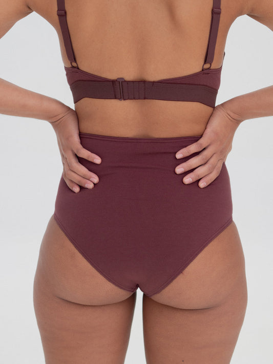 The Nude Label High-Waisted Brief
