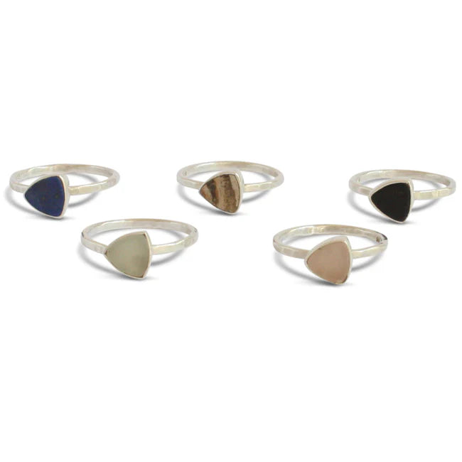 Ting Goods Triangle Stone Ring