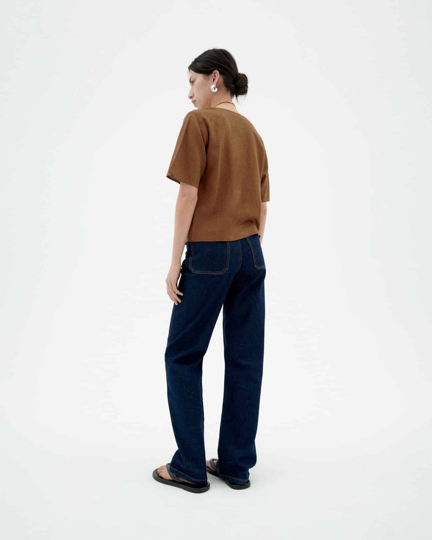 Thinking Mu Hemp Libelula Blouse