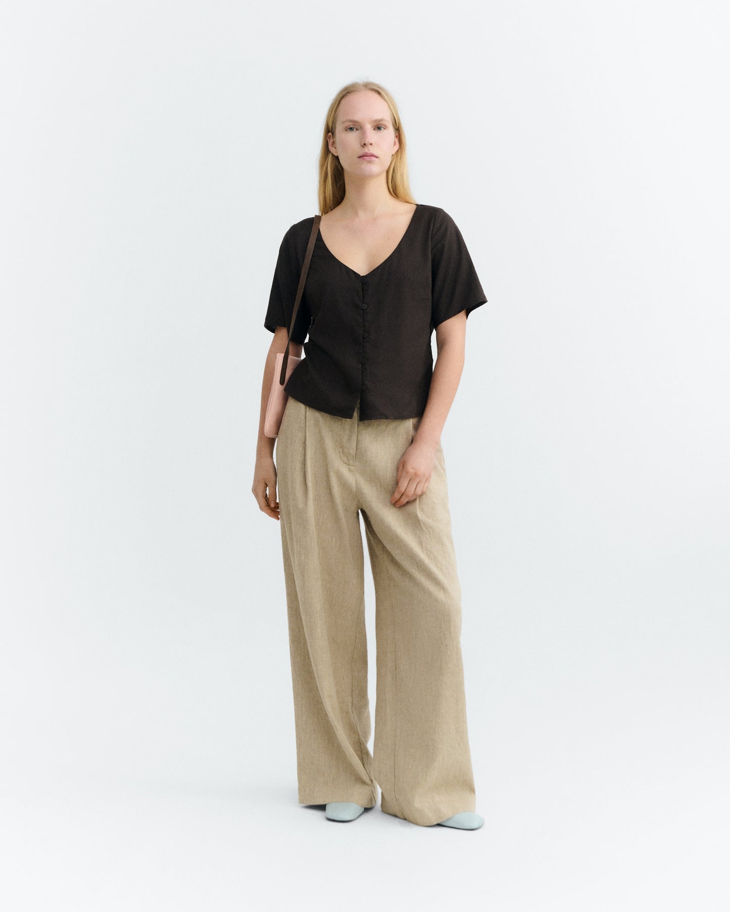 Thinking Mu Hemp Leia Blouse